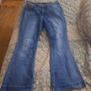 Judy Blue Trouser Flare Denim Jeans